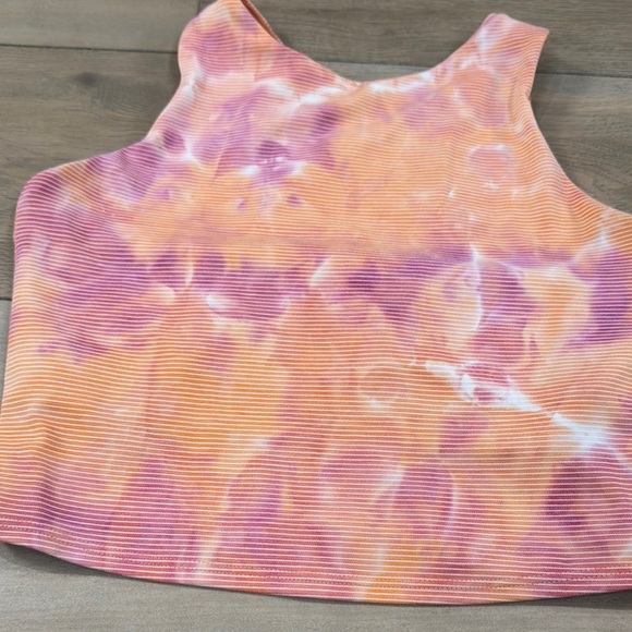 Athleta Women's Tie-Dye Conscious Crop Tank Top - Picture 3 of 12